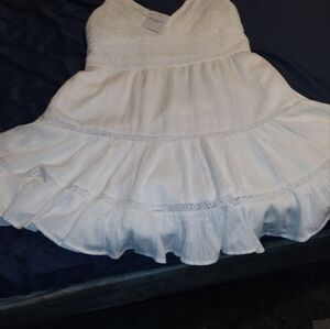 *NEW* Pocketed American Eagle crochet dress size L